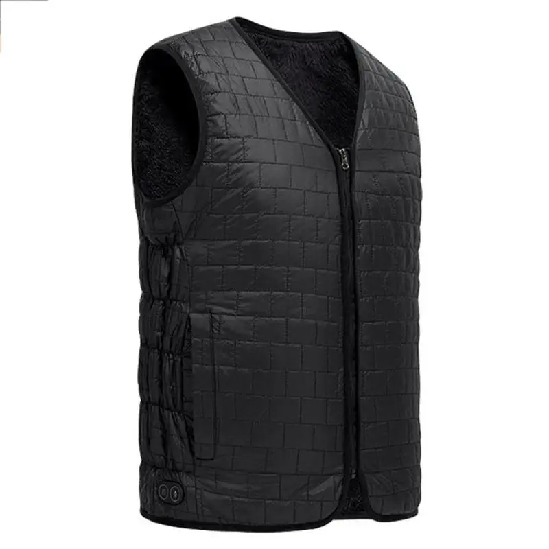 USB Infrared Heated Vest Winter Thermal Electric Heating Jacket Waistcoat