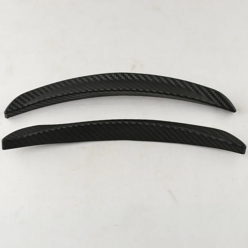 2x Soft Rubber Arch Shape Car Auto Wheel Strip Eyebrow Decor Strip 25cm