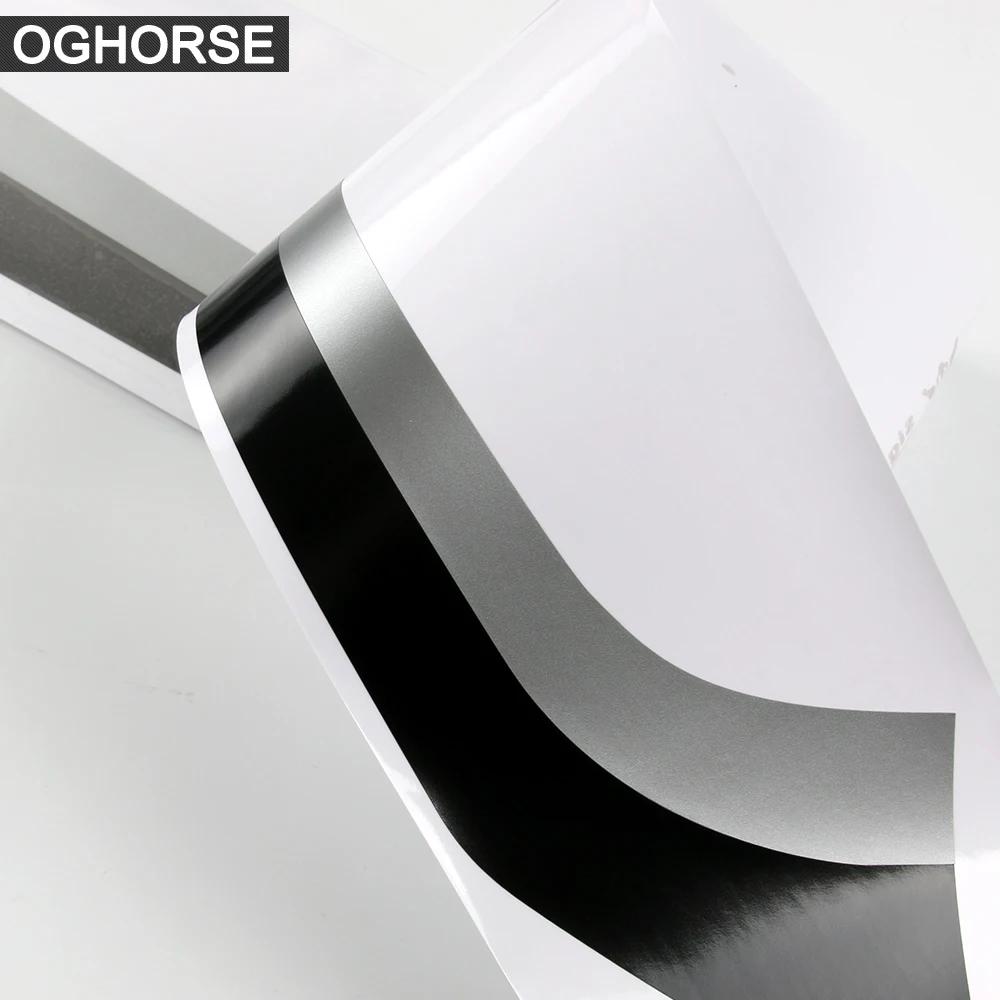 2pcs Black-Grey for BMW X4 G02 2018-Present Car Styling Body Side Skirt Performance Stripes Decal Stickers Accessories