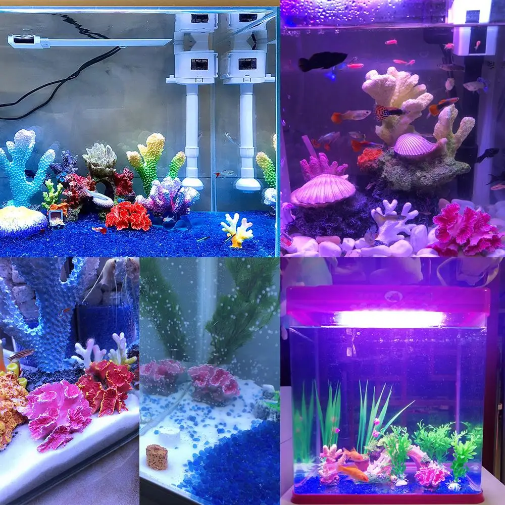 Красочный полимер Искусственный коралловый риф украшение аквариум Коралловый