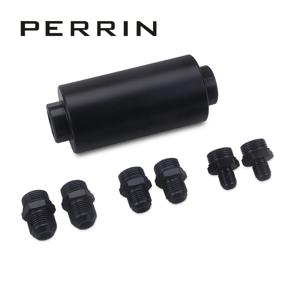 Universal Car Modified Universal 60MM Fuel Filter Oil Filter AN6 / 8/10 Connector Fuel