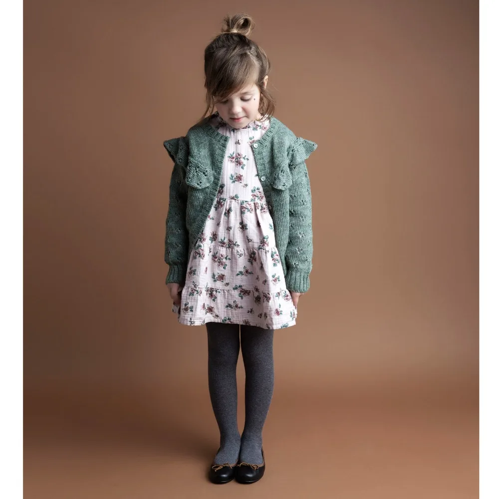 Tocoto/Винтажные Детские Зимние Свитера и юбки для девочек; свитера с тигром для маленьких девочек и мальчиков; модная брендовая детская зимняя вязаная одежда
