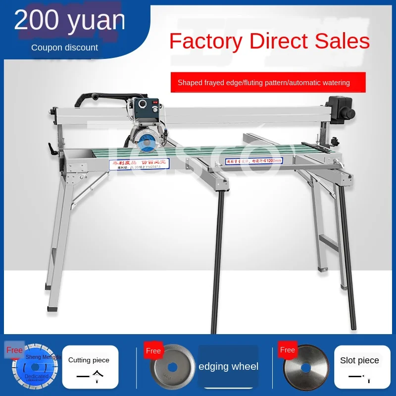 

Multifunctional desktop electric ceramic tile cutting machine