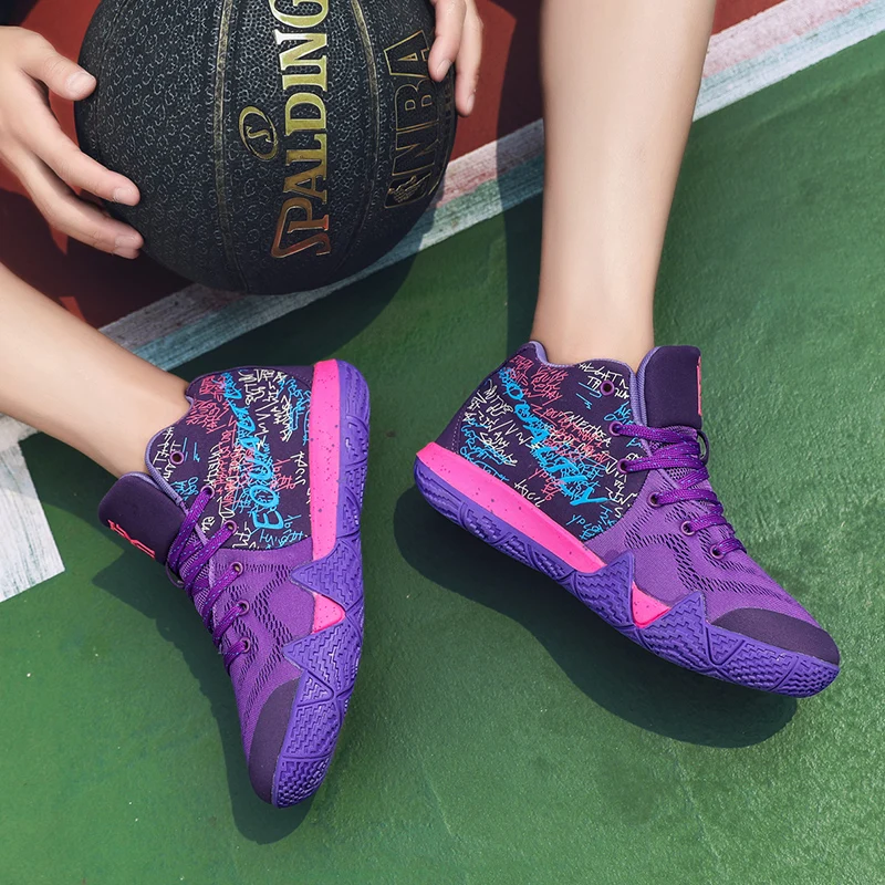 Women Mens Sport Basketball Shoes Colorful Man Athletic Trainers Breathable Basktball Boots for Men Gym Trainers Brand Sneakers