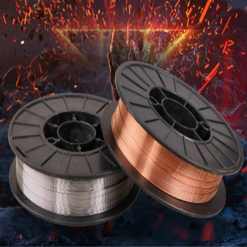 10kg flux core CO? soldering wire for welding Carbon dioxide soldering wire roll with wire feed roller 0.8mm 1mm 1.2mm