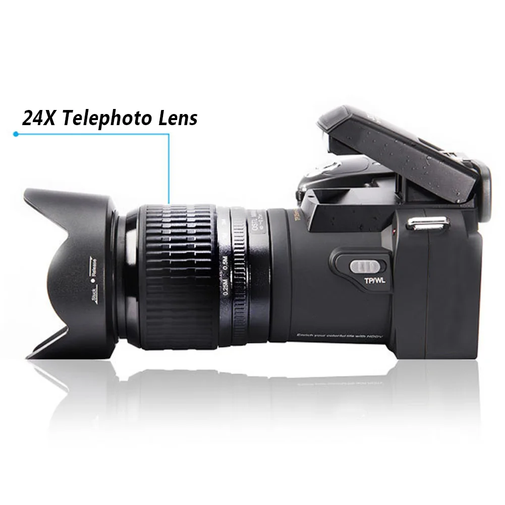 HD 1080P видеорегистратор 33 миллиона пикселей SLR USB Цифровая камера стабилизатор