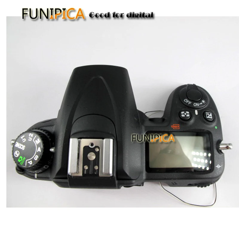 D7000 open unit for Nikon D7000 TOP Cover Shell with Flash board TOP LCD Replacement Camera Repair Part
