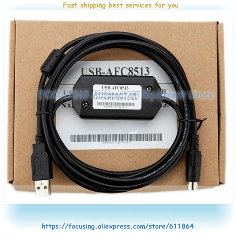 

New PLC Programming Cable USB-AFC8513 FP0 GT11 FP2 FP-M Series