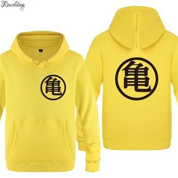 

Mens Hoodies Anime Dragon Ball Master Roshi Printed Hoodie Men Fleece Long Sleeve Sweatshirt Skate Pullover Moleton Masculino