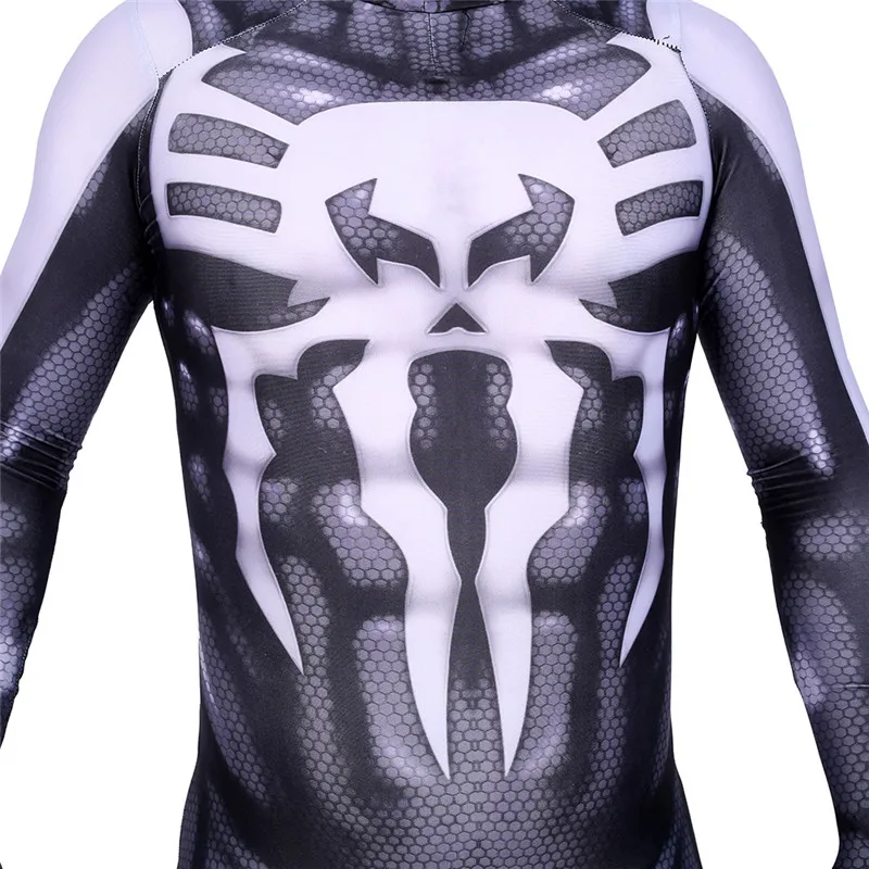 2099 Мигель О 'Хара, Spider-man, Костюм Супергероя человека-паука, цельный костюм зентай, Детский комбинезон для взрослых