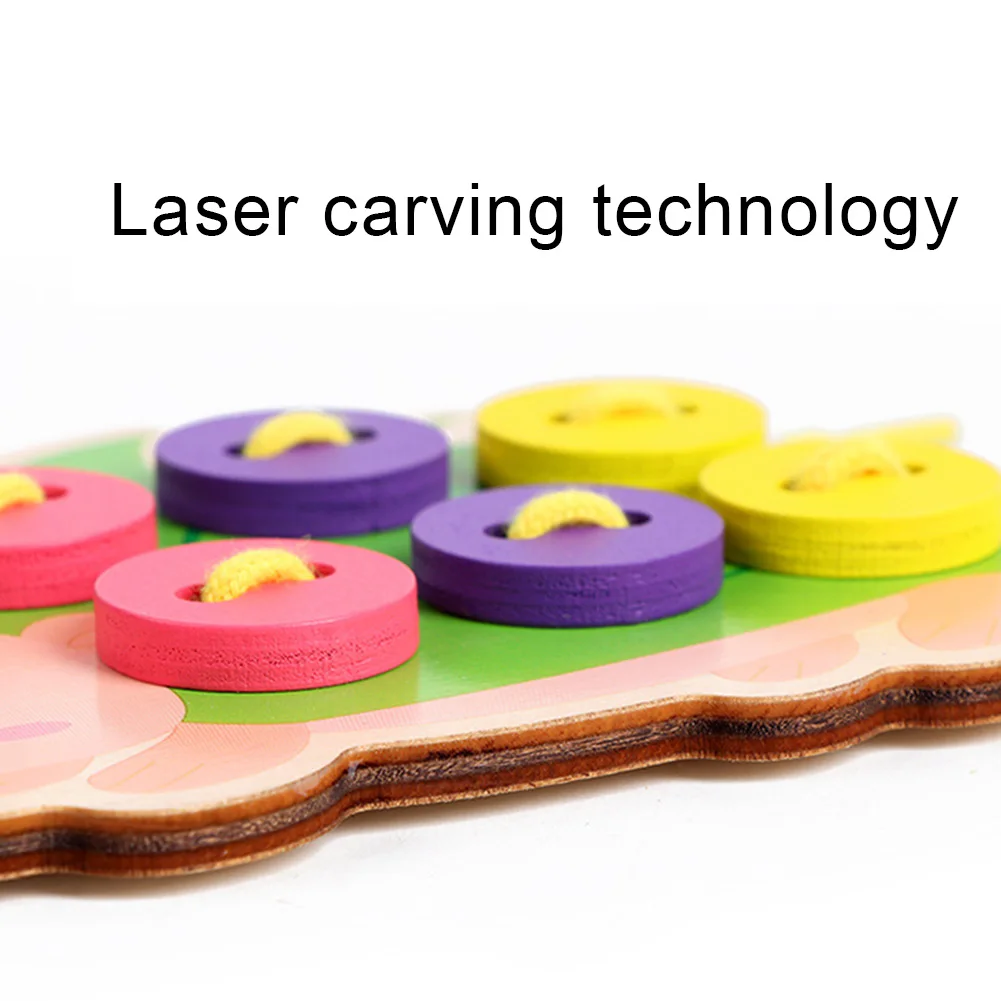 Child Cartoon Hedgedog Dress Manual Threading Sewing Button Board Games Toys Hand Eye Coordination Montessori Educational Toys 5 Child Cartoon Hedgedog Dress Manual Threading Sewing Button Board Games Toys Hand Eye Coordination Montessori Educational Toys 5