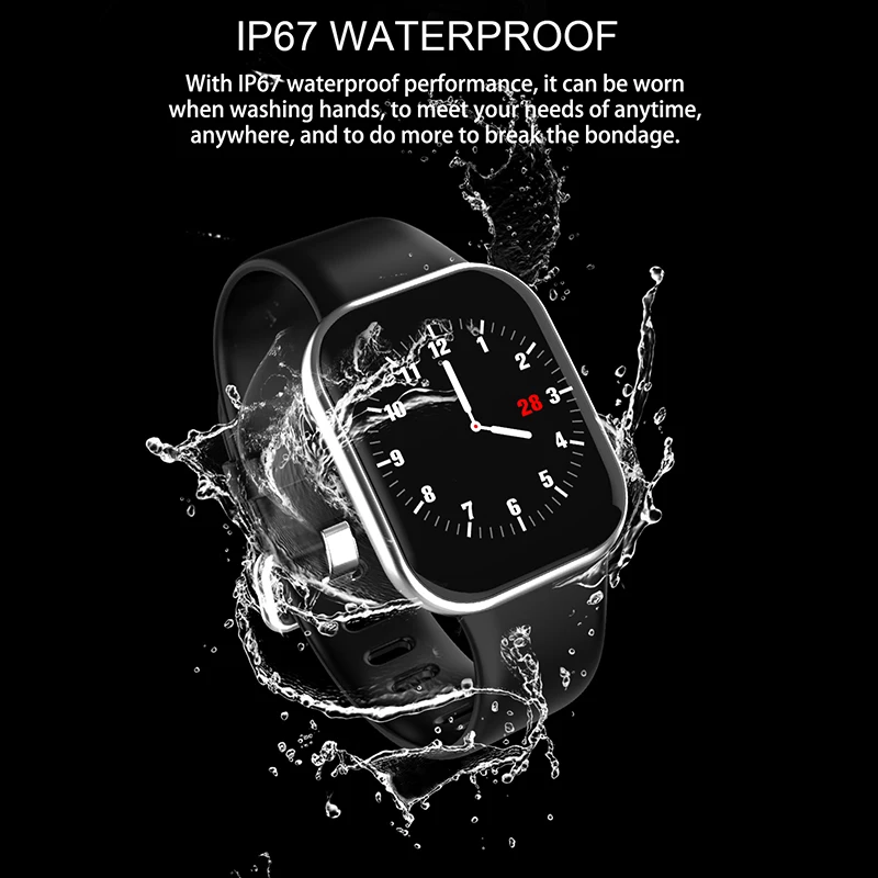 Смарт часы мужские с Bluetooth пульсометром и тонометром|Цифровые часы| |