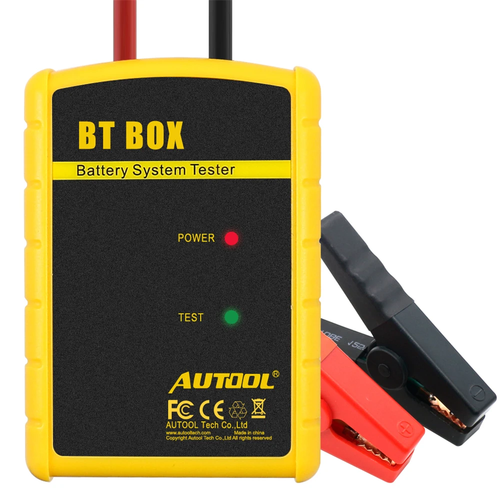 AUTOOL BT-BOX Car Battery Tester Cars Diagnostic Tool Analyzer For IOS Android 