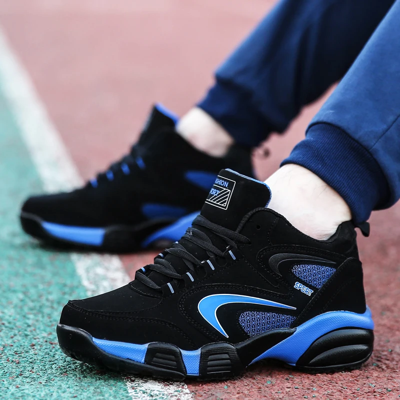 Najtaniej 2019 mężczyźni kobiety zimowe termiczne buty sportowe marki ciepłe adidasy do biegania czarne futerko buty sportowe skórzane sportowe trampki męskie