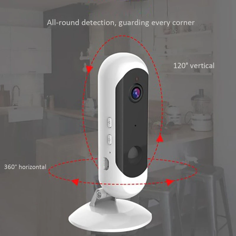 MOOL WiFi камера батарея перезаряжаемая IP безопасность низкая мощность 1080P HD