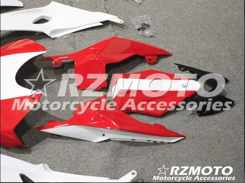 Стиль ABS литьевая форма мотоцикла полный обтекатель комплект подходит для S1000RR- 15-16 обтекатель кузова набор на заказ красный белый