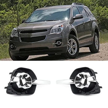 

NEW-Car Front Fog Light Bumper Fog Lamp Daytime Running Light Signal Lights Set for Chevrolet Equinox 2010-2016