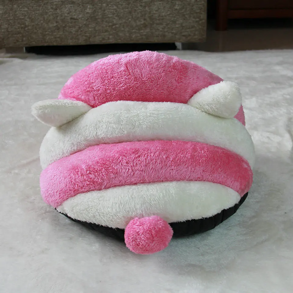 Winter Pet Cat Bed House Warm Soft Comfortable Nest Kennel Bed Built-in Ball Cave Sleeping Bag Cat Playhouse Pet Supplies