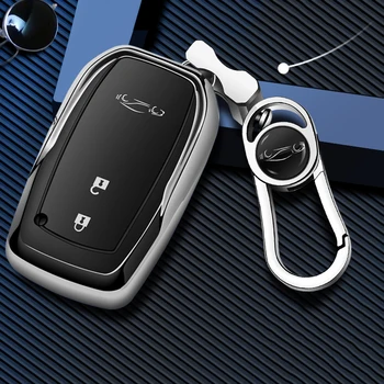 

TPU soft car key case Protective Shell full cover for Toyota Highlander Camry CROWN REIZ Prado RAV4 360 Car Accessories