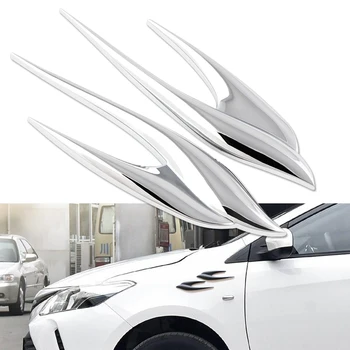 

Creative Stickers Car Accessories Exterior 3D Metal Car sticker Swallow styling for Car