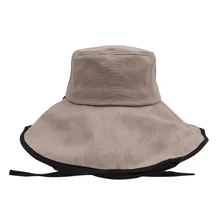 Новинка, летняя Рыбацкая шляпа, женская уличная спортивная солнцезащитная Кепка, дикий пляж, большой козырек, высокое качество, женский летний берет, шапки YL5