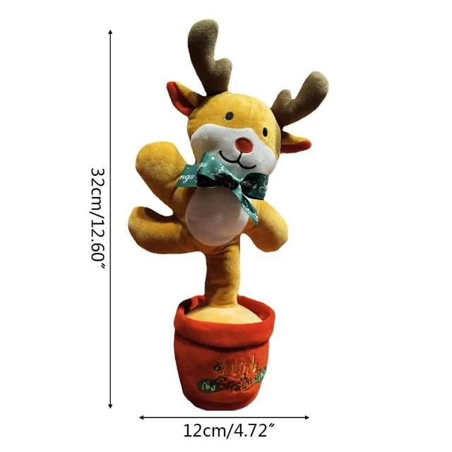 Lovely Soft Toys Recording Doll Unforgettable Warm Most Valuable Christmas Christmas Tree/Elk/Penguin/Snowman 6