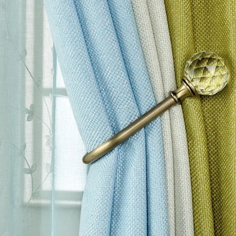 

Curtain Edge Fixed Hook Metal Hand Tightly Curtain U-Shaped Rod Wall Hook Lanyard Hole Punched Wall Hangers Buckle Household Bed