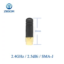 2,4 ГГц маршрутизатор Антенна wifi мини медная антенна супер короткая Omni антенна SMA Мужской беспроводной модуль DTU ретранслятор антенна TX2400-JZ-3