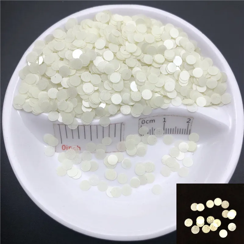 20g Moon Star Heart PVC loose Luminous Sequins Glitter Paillettes for Nail Art manicure/sewing/wedding decoration confetti