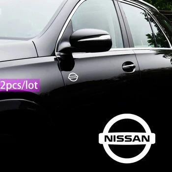 

2PCS Waterproof Car Stickers Vinyl Styling Art Creative Auto Decal for Nissan Tiida Teana Skyline Juke X-trail Almera Qashqai