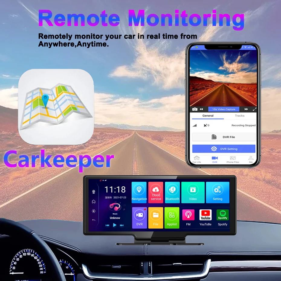 ī޶  ķ, ADAS GPS ׺̼, ȵ̵ 8.1  , ڵ   , 10.26 ġ ġ ũ, 4G, ǰ