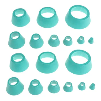 

Pack of 18 Pieces Filter Adapter Cones, Buchner Funnel Flask Adapter Set, Tapered Collar -Green