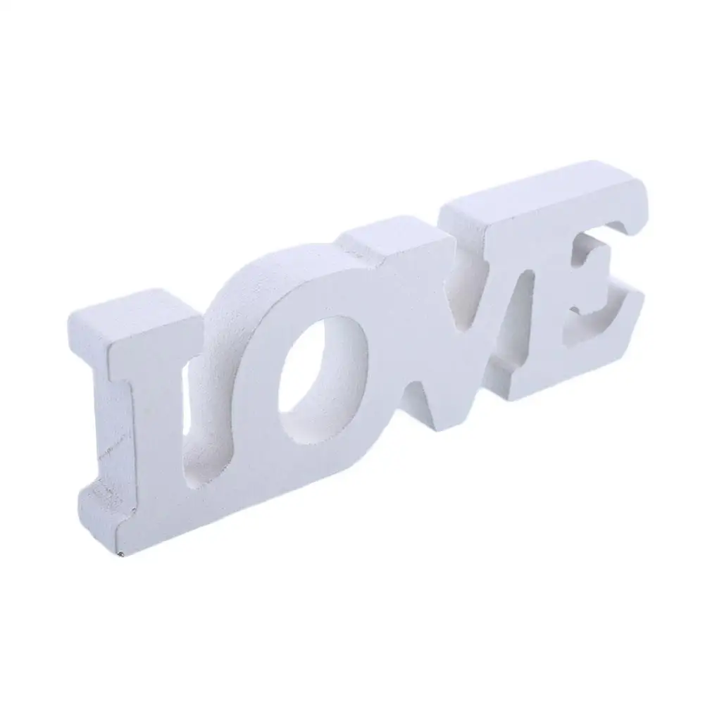 

Bar Cafe Decal Wood Word "LOVE" Word Party 12x4x1.2cm Creative Letter Alphabet Decor Wooden Standing Wooden Letter Amazing Home