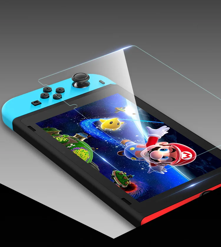 Nintendo Switch закаленное стекло nintendo Switch протектор NS закаленное стекло DIY наклейки Полный экран Взрывозащищенный