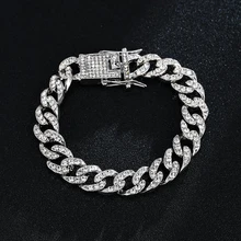 

Emmaya New Arrival Punk Style Braceelt Two Colors Choice For Female Modern Banquet Shiny Zirconia Jewelry Fascinating Gift