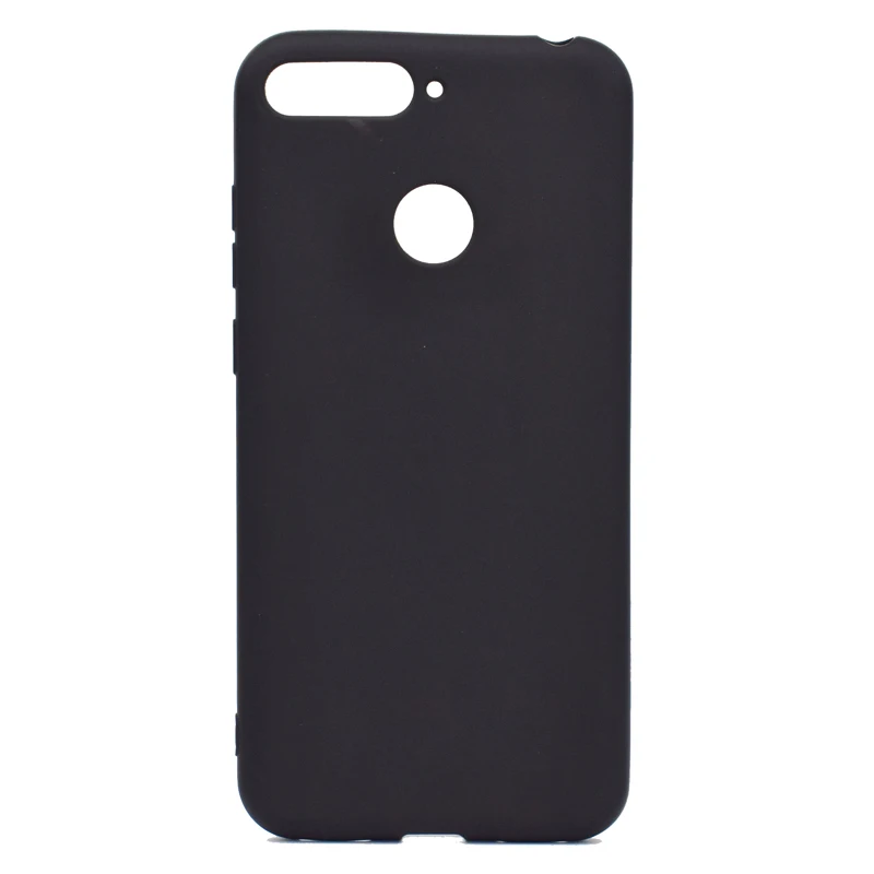 Soft TPU-Black 3D Милый Панда Единорог кактус силиконовый чехол для телефона на Fundas huawei Y5 Y6 Y7 Prime Y9 чехол Coque Etui для женщин и детей - Цвет: Soft TPU-Black