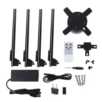 

ecran projection LED Holographic Projector 1080P 3D Holographic Hologram Player 65CM 100-240V tela projeto