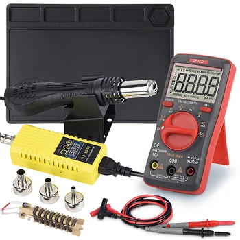 

JCD Hot air gun Micro Portable BGA Rework Solder Station LCD Digital Hot Air Blower Welding solder Station welding repair tools