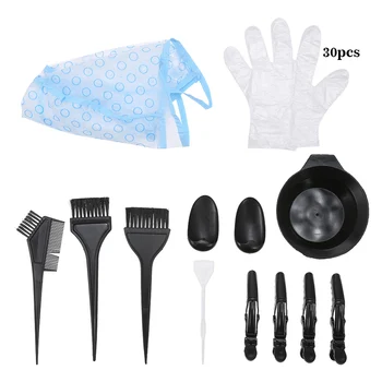 

Hair Coloring Dyeing Kit Color Brush Comb Mixing Bowl Salon Tint Tool Set Hair Color Brushes Professional Hairdressing Tools