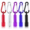 Colorful Super Bright Mini Portable LED Camping Flashlight Aluminum Keychain Keyring LED Light Self defense Torch Lamp outdoor ► Photo 3/6