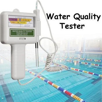 

Digital Pool Aquarium Spa Water Quality PH Cl2 Chlorine Level Meter Tester