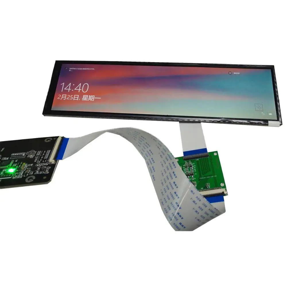 Raspberry Pi 8,8 дюймов HDMI Дисплей lcd 1920 × 480 ips экран с HDMI MIPI USB драйвер плата или плата андроида мини-PINCAB проект - Комплект: HDMI Display