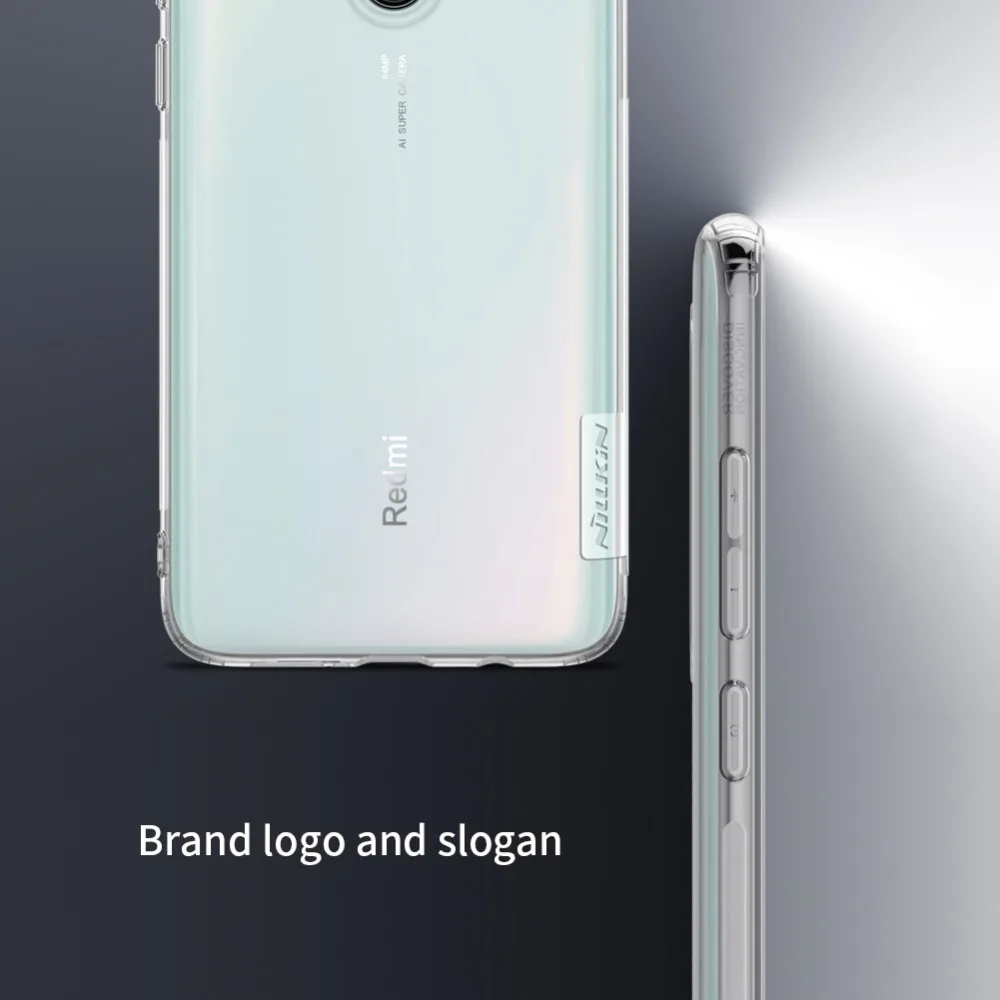 Nillkin TPU Ультратонкий чехол для телефона s для Xiaomi Redmi Note 8T Note 8 Pro Nilkin силиконовый чехол кристально чистый чехол