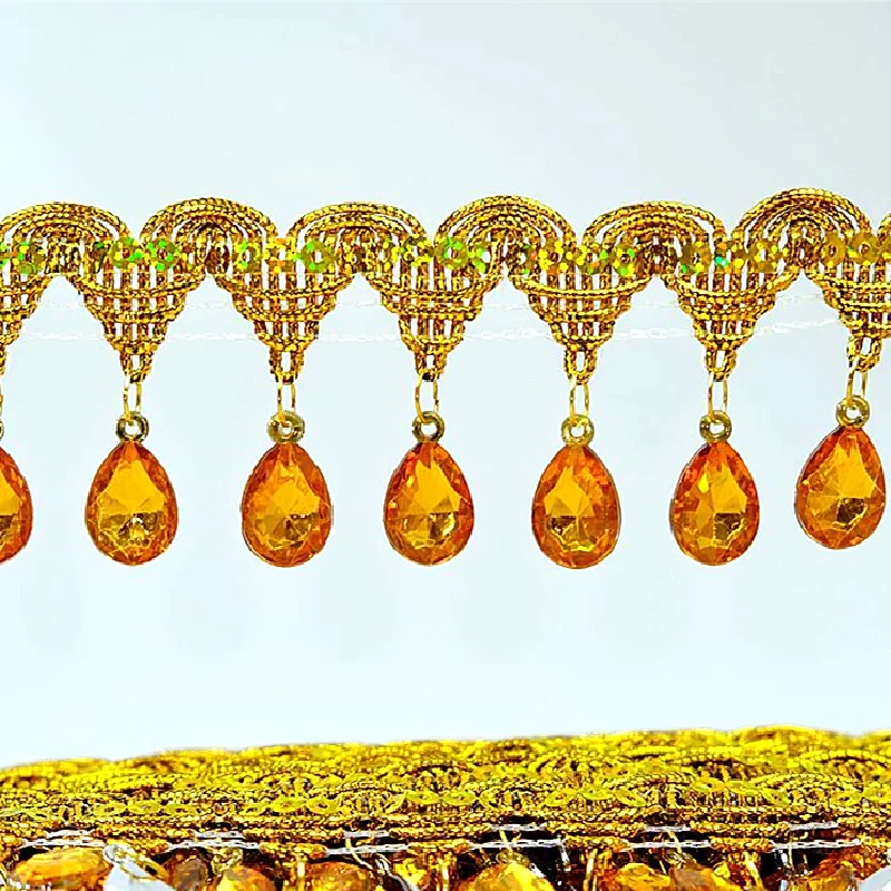 1 야드 보빈 프린지 레이스 라인 석 땋은 리본 바느질 의류 트림 액세서리