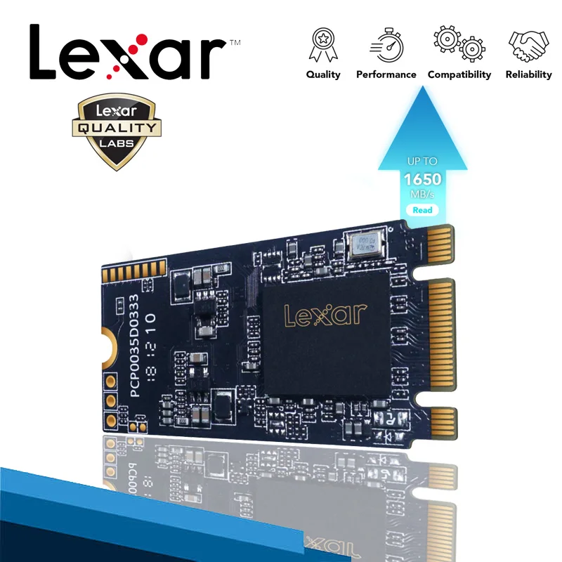 Жесткий диск Lexar NVME SSD 512 ГБ 256 128 M.2 2242 жесткий Solido M2 pcie имя с корпусом для жесткого