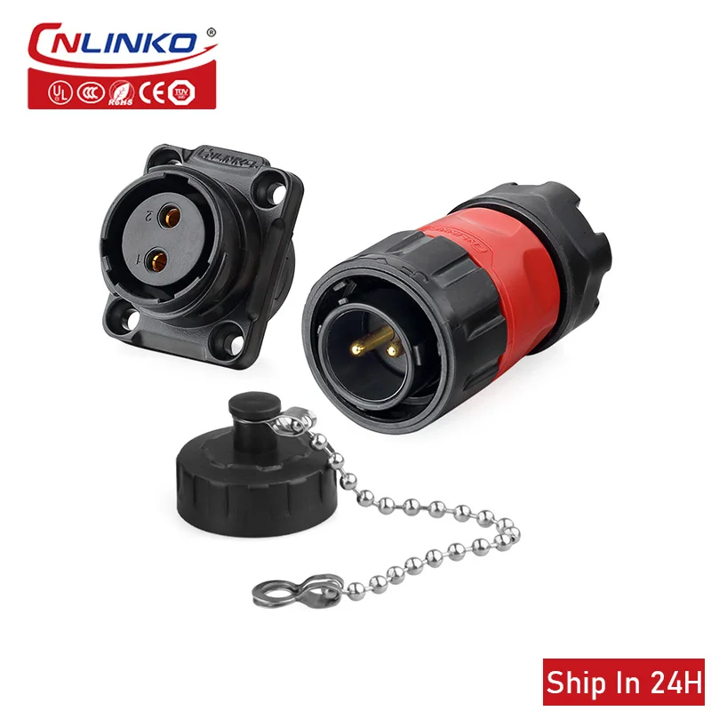 Cnlinko YM20 M20 Aviation 2 3 9pin Welding Cable Plug Socket Power Signal Connector for Hypermarket Car Marin Medical Equipment |