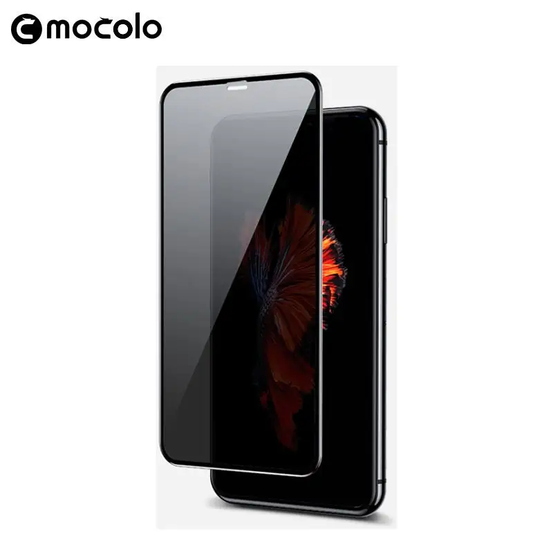 For IP11PRO MAX 6.5 Mocolo анти-Открытый Анти-конфиденциальности 3D вогнутый премиум стекло для iPhone 11 полное покрытие протектор экрана для iPhone 11 PRO MAX стеклянная пленка - Цвет: For IP11PRO MAX 6.5