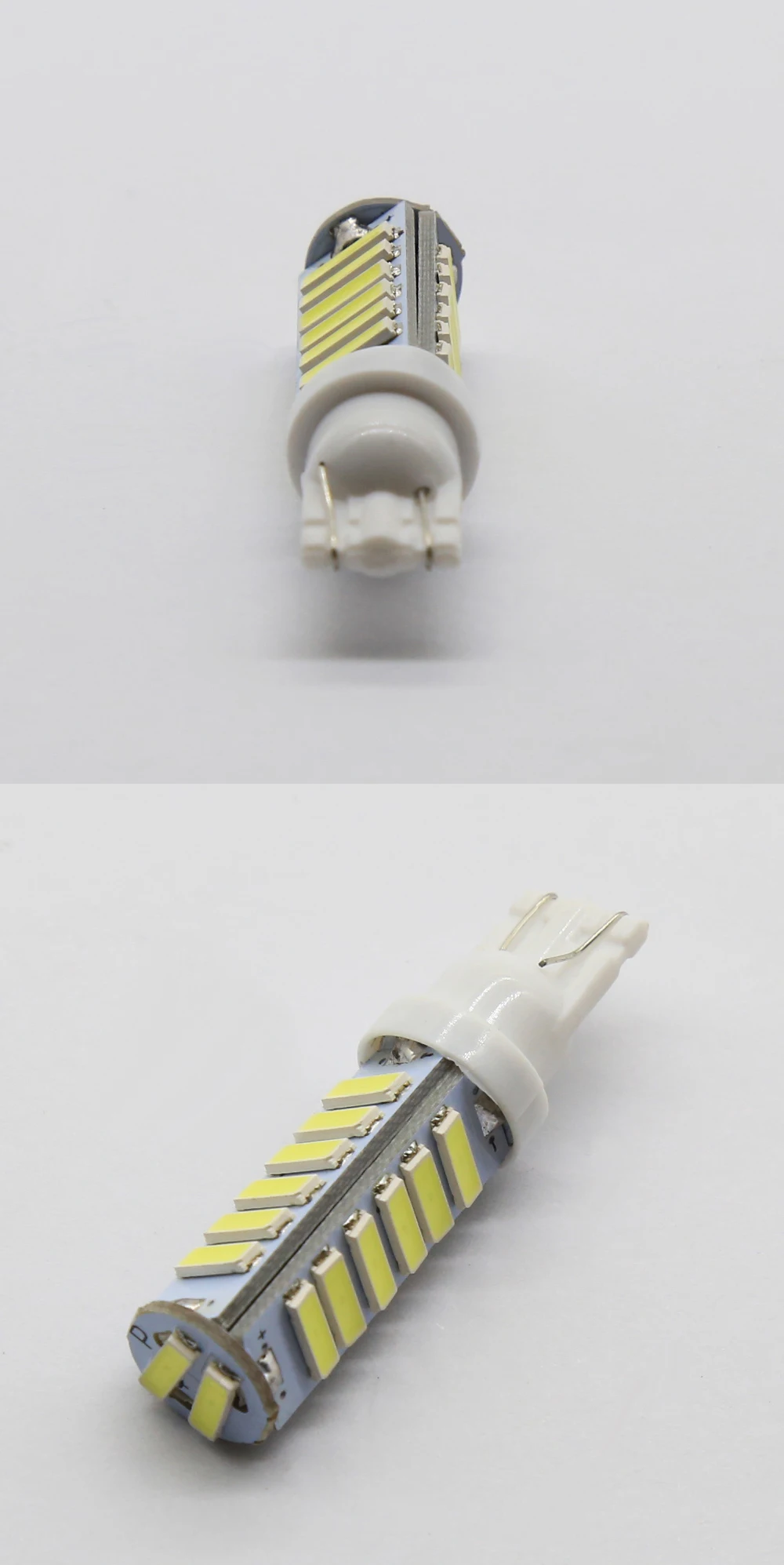 EURS 100PCS W5W T10 7020 20 smd Car T10 LED 194 168 Wedge Replacement Reverse Instrument Panel Lamp White Bulbs Clearance Lights
