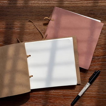 

The Leather Rope Vintage Genuine Leather Travelers Notebook Handmade Journal Cowhide Gift Travel Daily notebooks