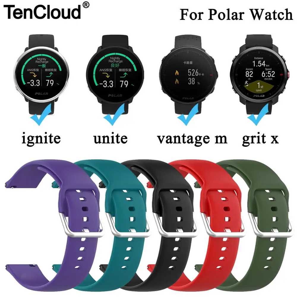 Metal Strap for POLAR IGNITE 2/Unite Smart watch Band Watchband for POLAR  Vantage M M2/Grit X Replacement Bracelet Wristbands - AliExpress